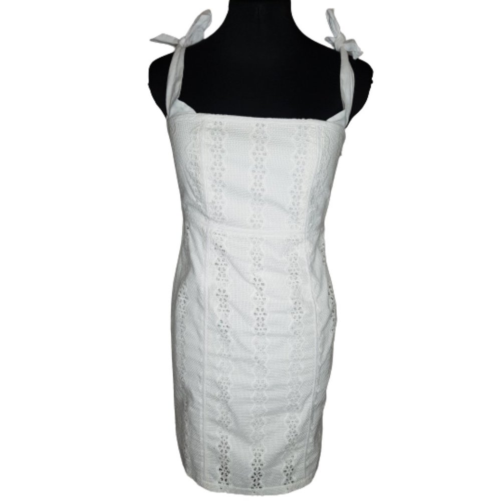 BARDOT // White Mini Dress